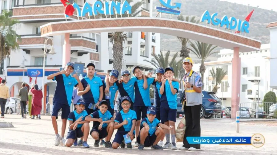 Enfants lors d'une colonie vacances maroc organisée par Events NOW